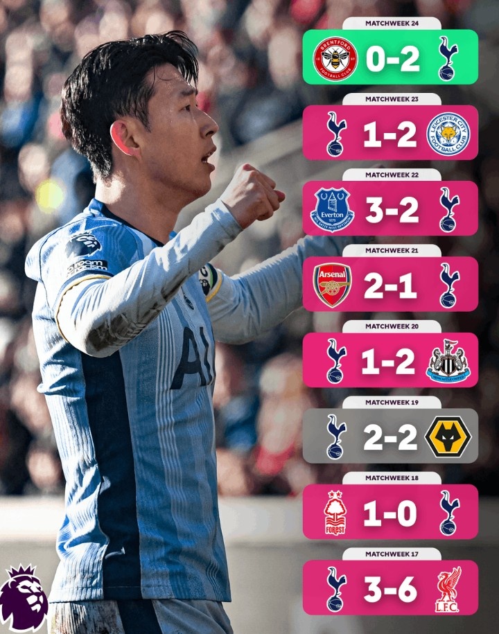  不容易！熱刺終結(jié)英超7輪不勝，此前7場僅1平6負