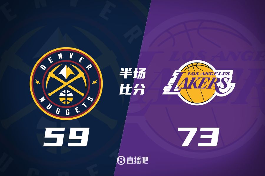 水銀瀉地的進(jìn)攻火力次節(jié)暫緩！東契奇25分 湖人半場領(lǐng)先掘金14分
