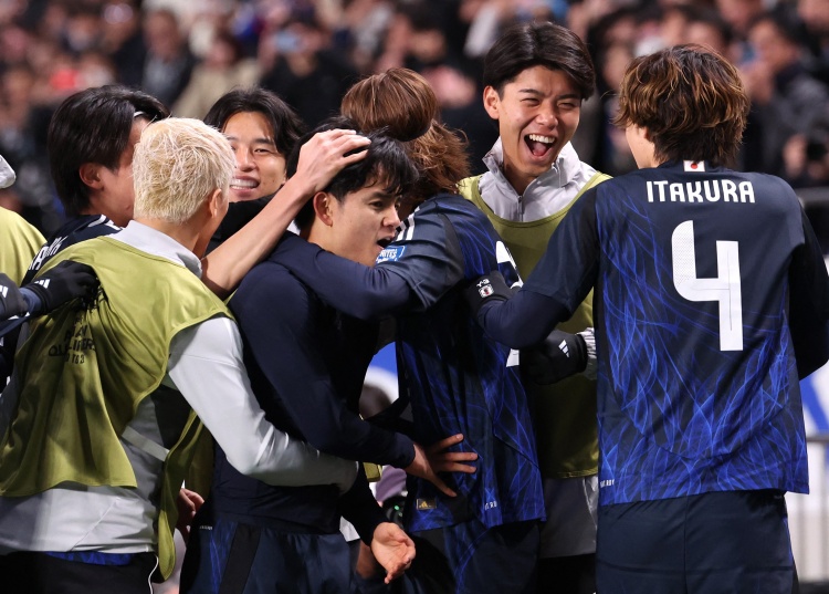  日本隊(duì)22名旅歐球員中15人來自五大聯(lián)賽，是22年3月出線時的兩倍